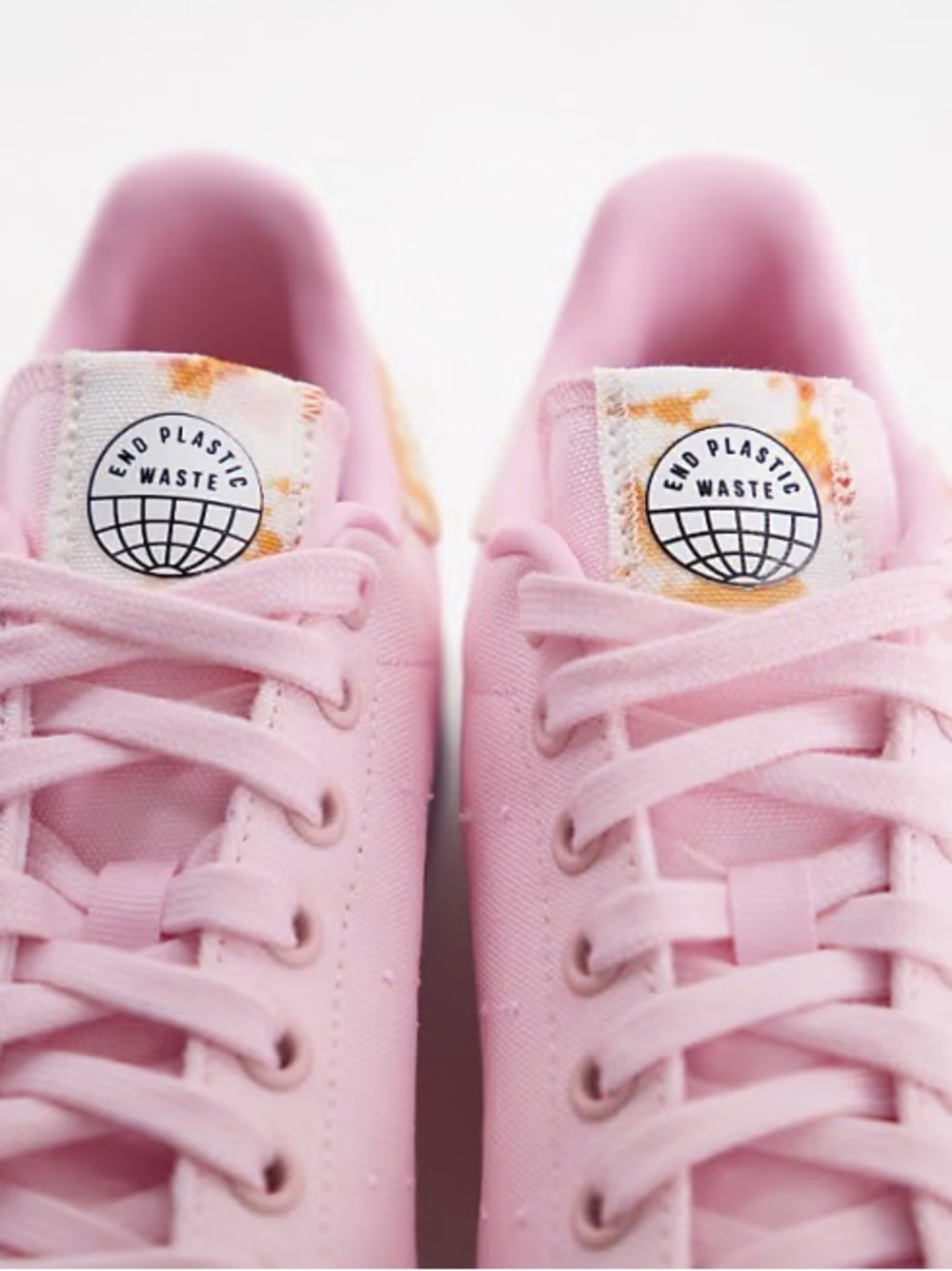 ADIDAS X STAN SMITH ORIGINALS CLEAR PINK SNEAKERS - Picture 3 of 13